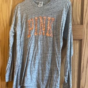 Campus Style Sequin Shirt